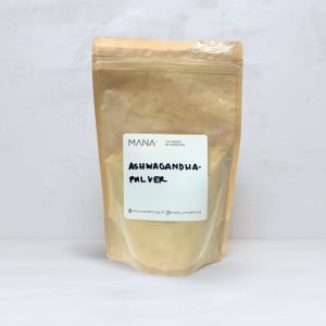 Ashwagandhapulver im Beutel